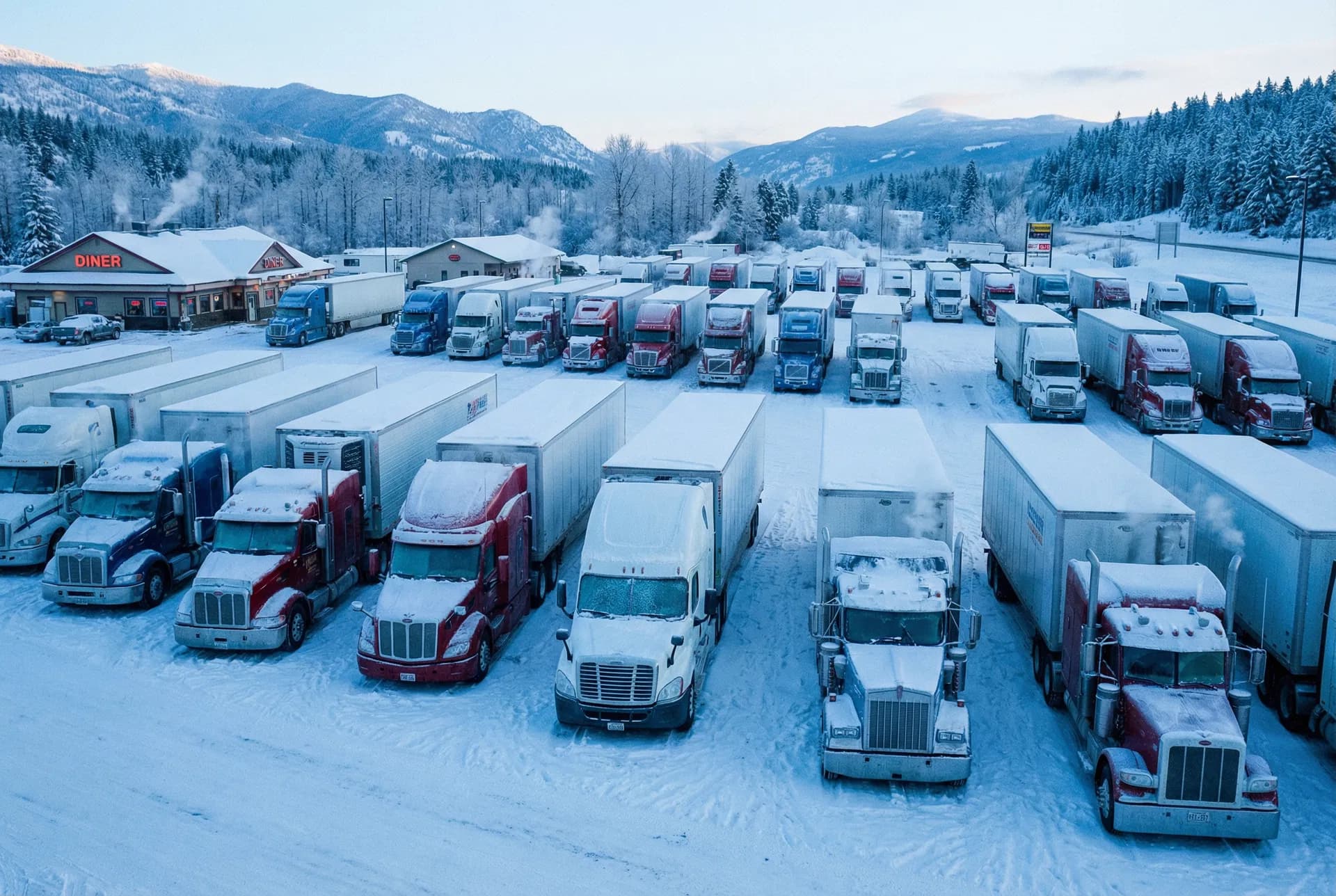 Winter Truck Parking: Essential Tips for Cold Weather Safety